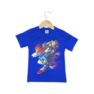 Polo para niños de algodón pima color azulino modelo sonic weinser