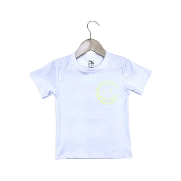 Polo para niños modelo carita de algodón pima reactivo color blanco weinser